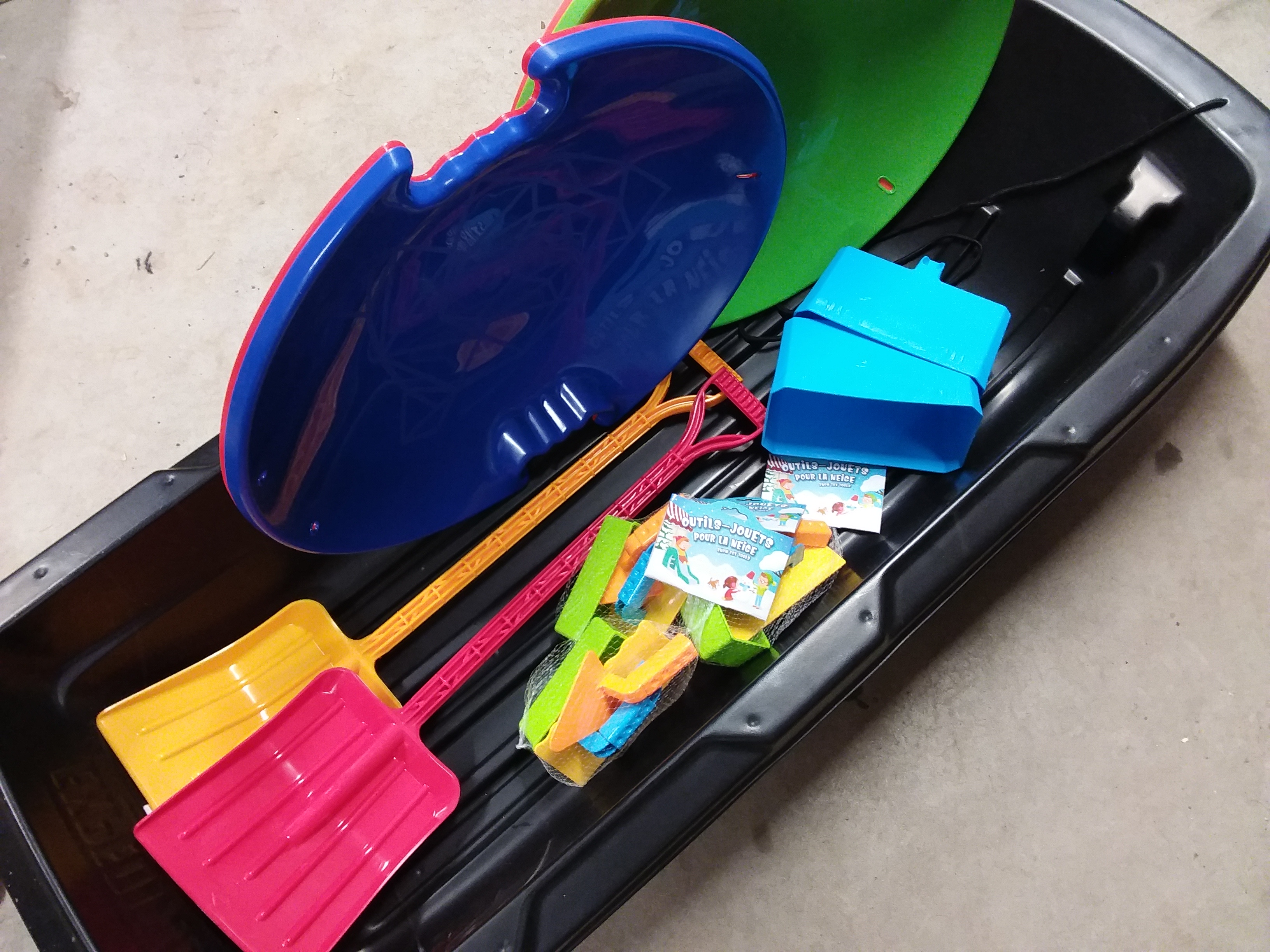 Trousse de jeux d'hiver