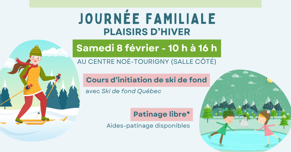 Journée familiale Plaisirs d'hiver